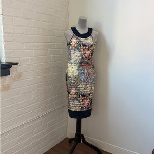 Sophisticated size 12 dress from luxury Canadian designer Joseph Ribkoff.